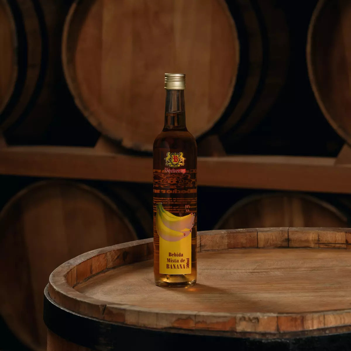 Bebida Mista de Banana 500ml