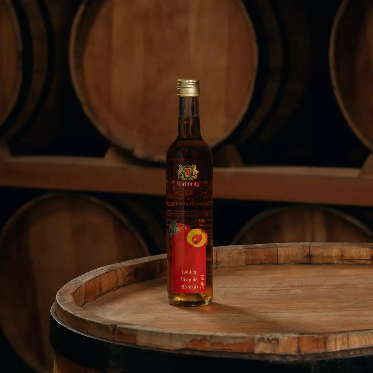 Bebida Mista de Pêssego 500ml