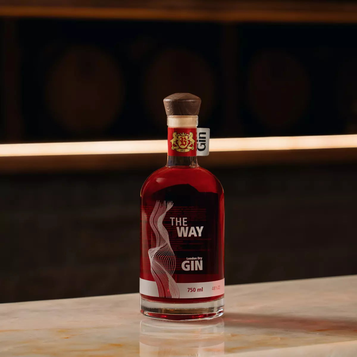 Gin The Way com Infusão de Hibisco 750ml