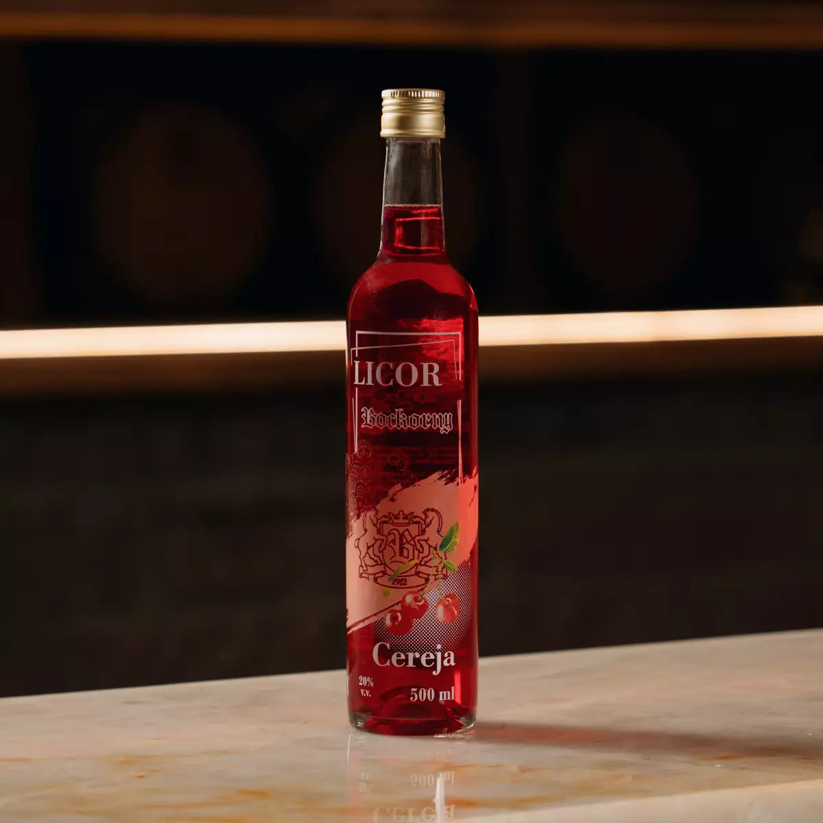 Licor fino de Cereja 500ml