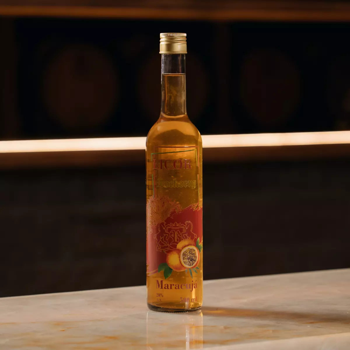 Licor fino de Maracujá 500ml