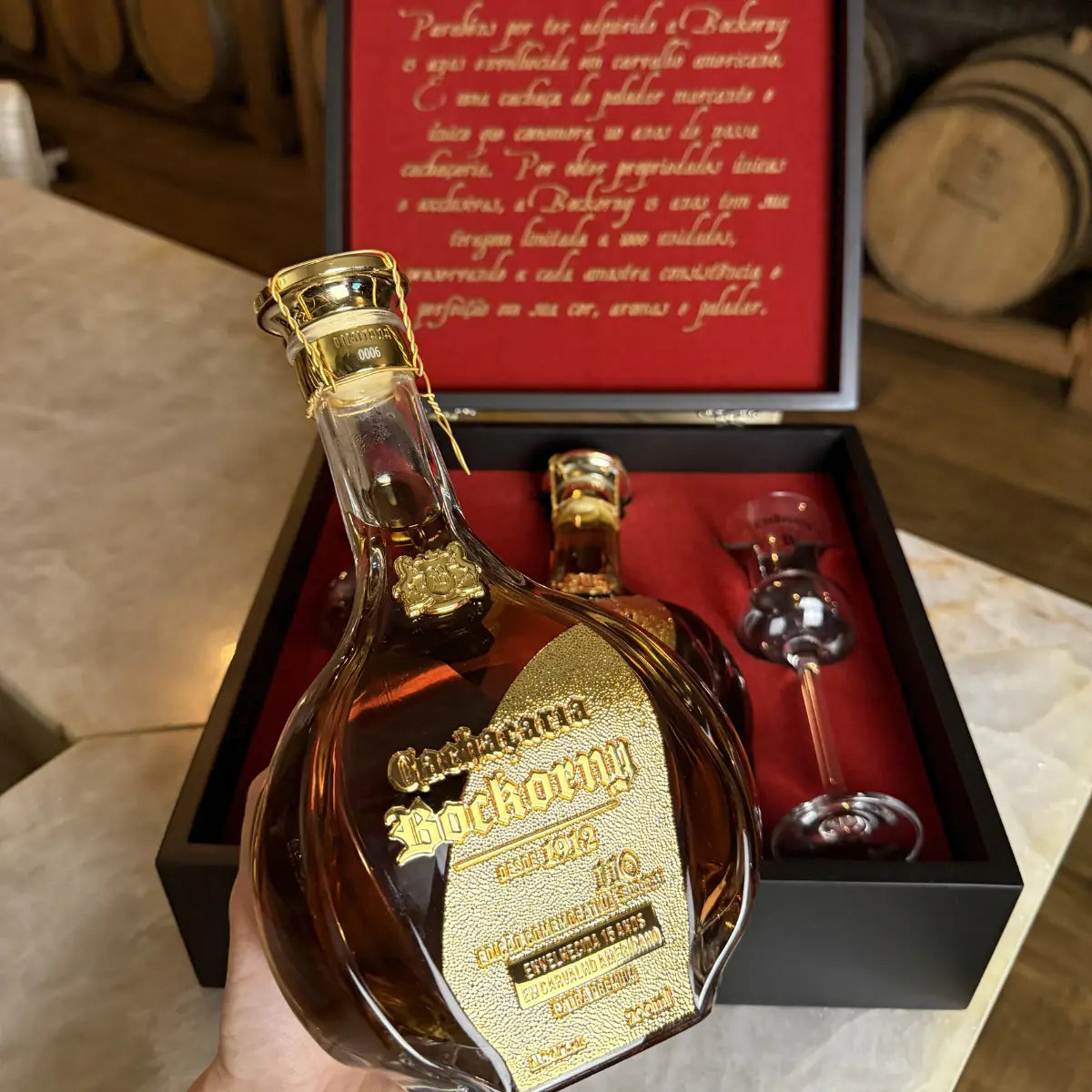 Cachaça Comemorativa Bockorny 110 Anos