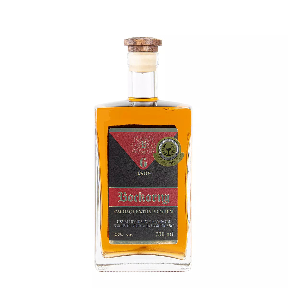 Cachaça Envelhecida 6 anos em Carvalho Extra Premium 750ml
