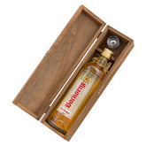 Caixa Cachaça Envelhecida em Amburana 700ml + Copo 60ml