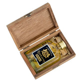 Caixa Cachaça Envelhecida em Carvalho Série Ouro 160ml