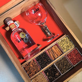 Kit Gin 750ml + Especiarias + Taça